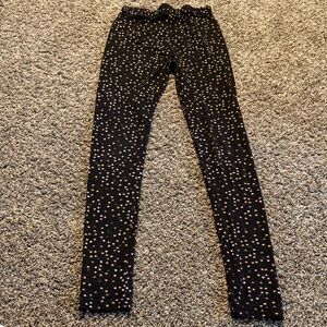 Colorful Star Print Kids Leggings